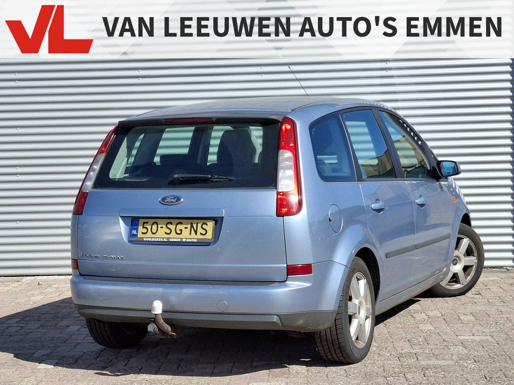 Ford Focus C-MAX 1.8-16V Futura | Nieuw Binnen! | Inruilkoop, Auto's, Ford, Voorwielaandrijving, Metallic lak, Gebruikt, Zwart