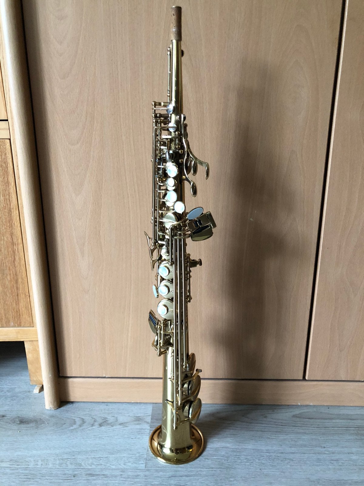 Sopraan saxofoon Selmer Paris SA80 zeer goede staat, Ophalen, Gebruikt, Sopraan, Met koffer