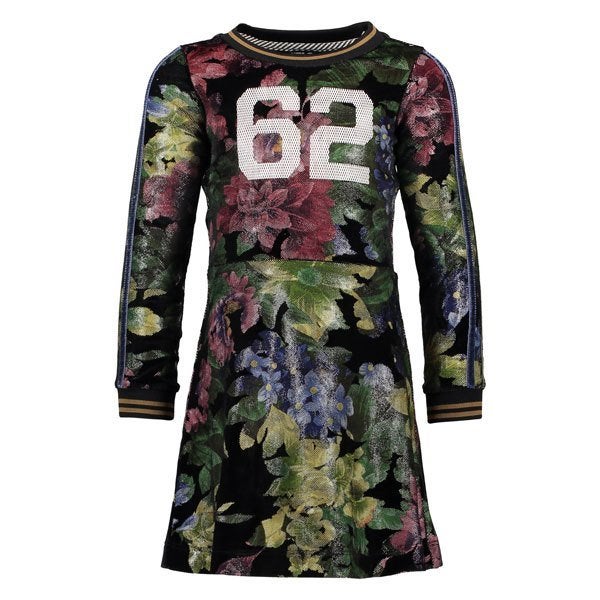 Dress like flo jurk jurkje bloemen 140, Zo goed als nieuw, Jurk of Rok, Dress like flo, Verzenden