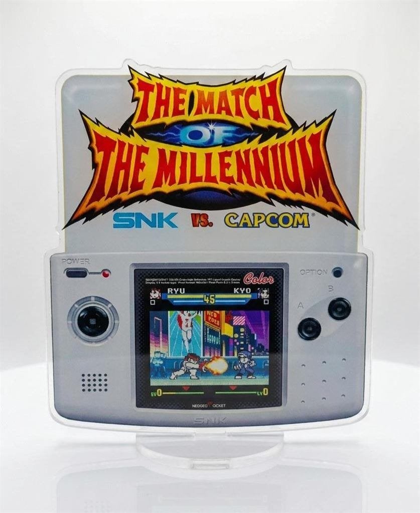 SNK vs Capcom Neo Geo Pocket Acrylic Standee, Vechten, Verzenden, 1 speler, Nieuw