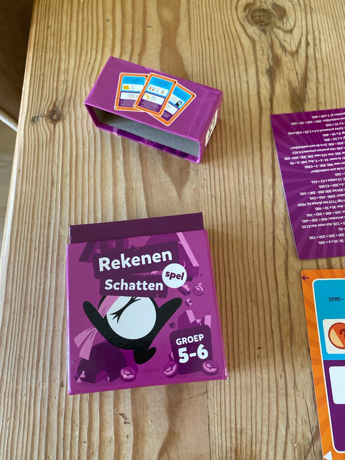 Squla  Rekenen Schatten spel Groep 5-6 Nieuw Educatief, Ophalen of Verzenden, Nieuw, Rekenen