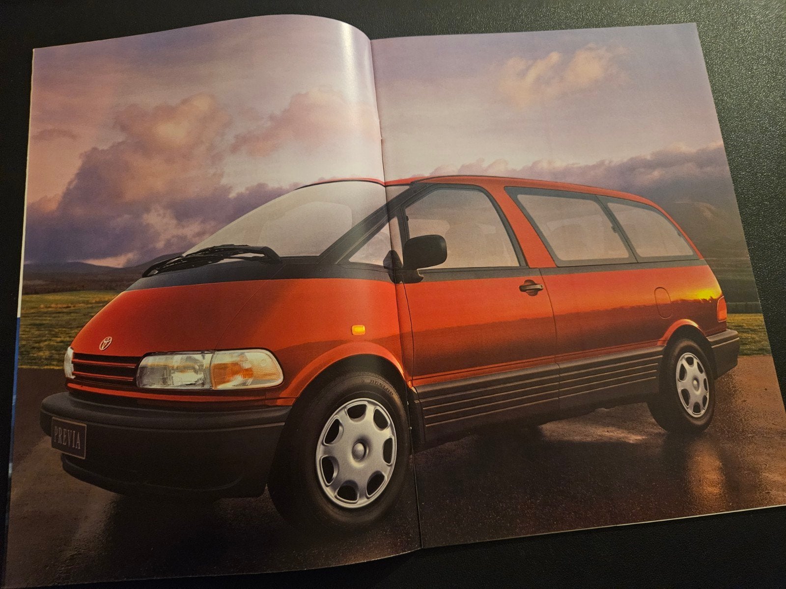 Brochure Toyota Previa 1997, Ophalen of Verzenden, Zo goed als nieuw, Toyota