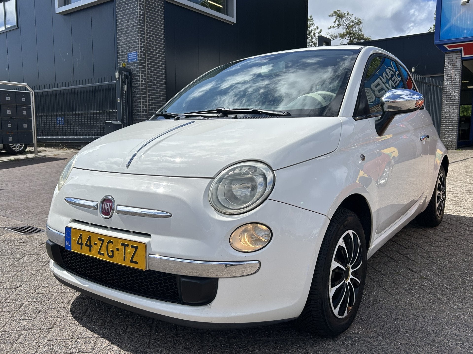 Fiat 500 1.2 Pop 2e eig Nieuwe APK (bj 2008), Auto's, Voorwielaandrijving, Stof, Gebruikt, 1242 cc
