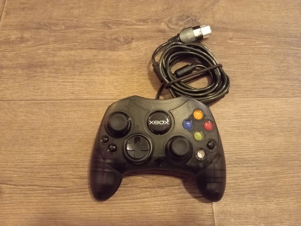Original Xbox Controller - Doorzichtig, Spelcomputers en Games, Ophalen of Verzenden, Zo goed als nieuw, Met 1 controller