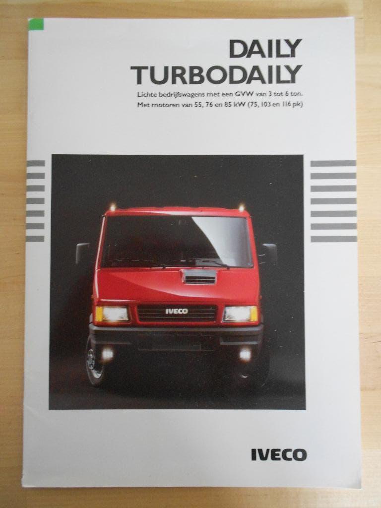 Iveco Daily / TurboDaily 1994 Brochure, Iveco, Ophalen of Verzenden, Zo goed als nieuw, Overige merken