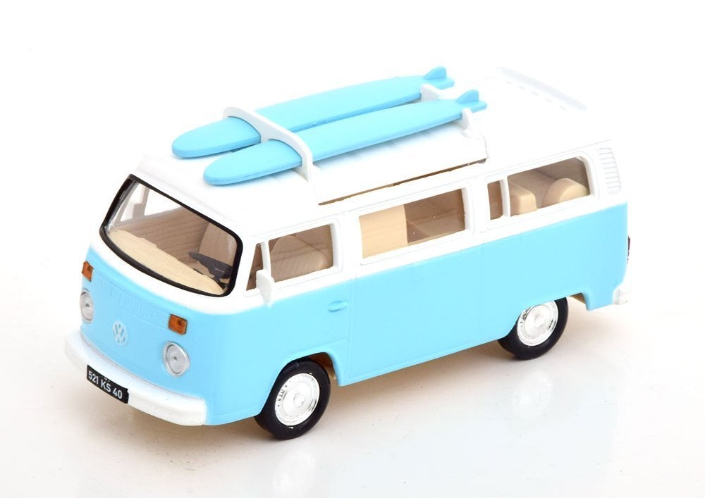 Norev 1:43 Volkswagen Combi T2b Camper Van 1973 Light Blue