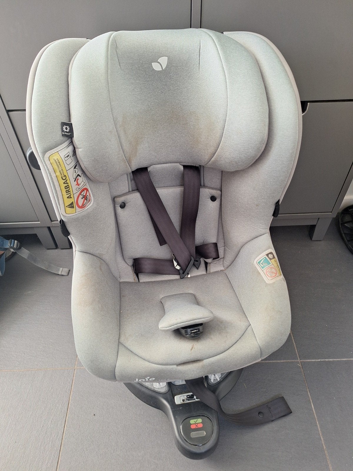 Joie spin i-Size autostoel - Grijs, 9 t/m 18 kg, Slaapstand, Ophalen, Overige merken