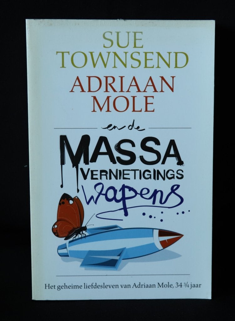 Sue Townsend, Adraan Mole en de Massavernietigingswapens, Boeken, Ophalen of Verzenden, Gelezen, Sue Townsend,