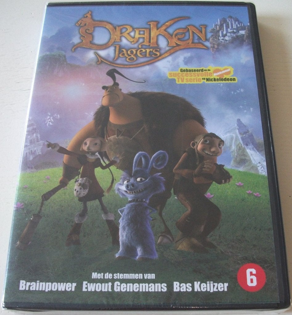 Dvd *** DRAKENJAGERS *** *NIEUW*, Avontuur, Vanaf 6 jaar, Nieuw in verpakking, Film