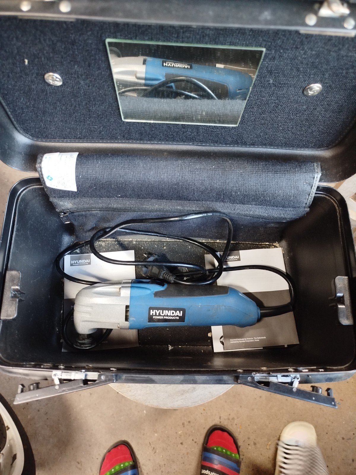 Hyundai Multitool 220V - Zo goed als nieuw, Ophalen of Verzenden, Gebruikt, Multitool, Overige merken