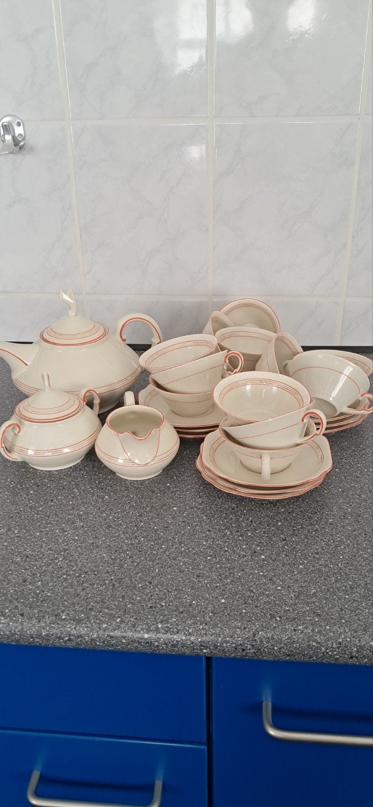 Theeservies, Antiek en Kunst, Antiek | Servies compleet, Ophalen
