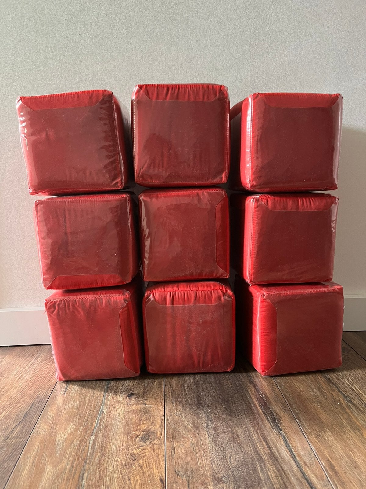XL dobbelstenen met insteekhoezen 15x15 cm, Verzamelen, Ophalen of Verzenden, Nieuw