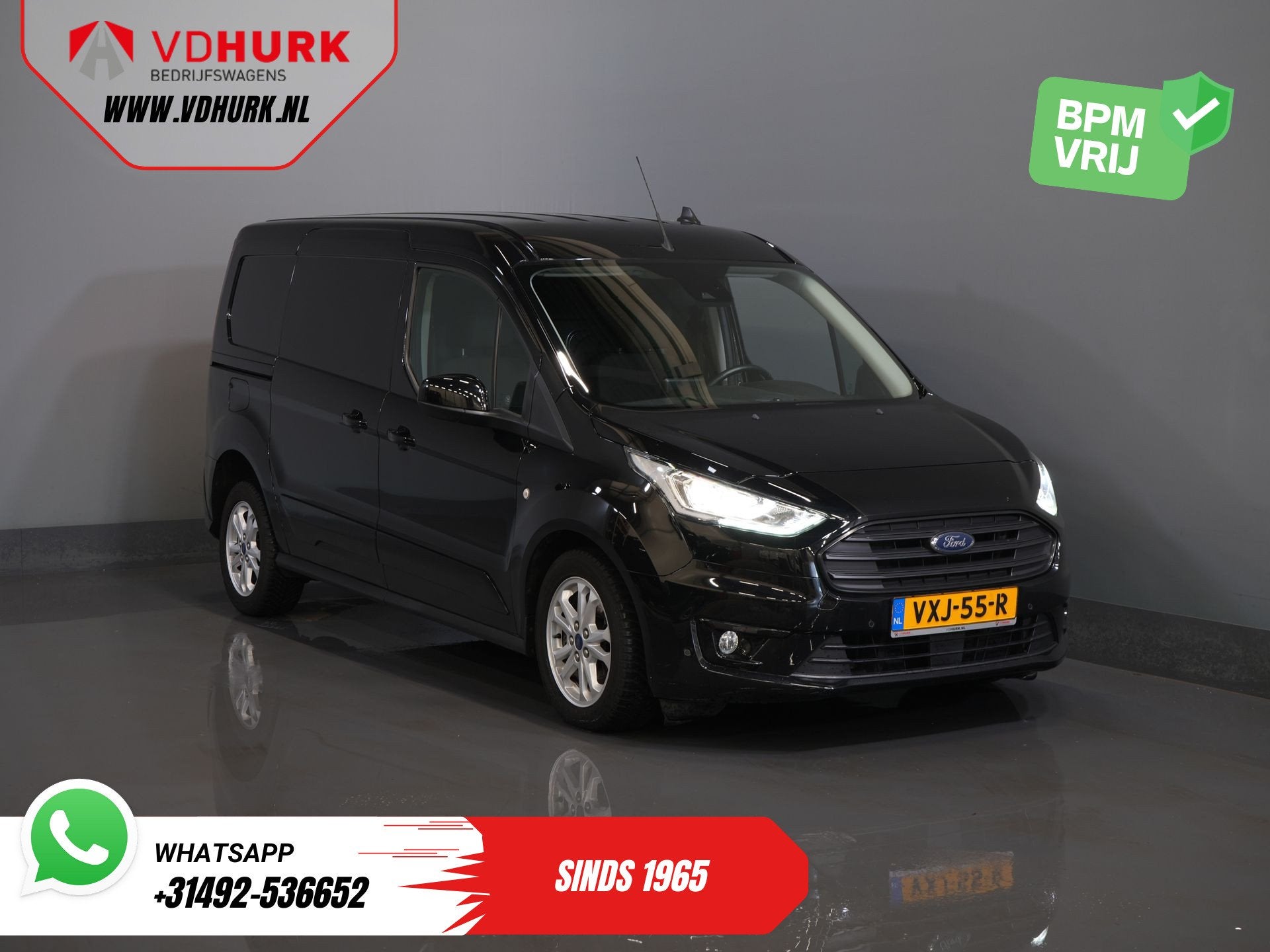 Ford Transit Connect 1.5 TDCI L2 Limited NAP/ Bi-Xenon/ Adap, Auto's, Voorwielaandrijving, 1390 kg, Gebruikt, Euro 6
