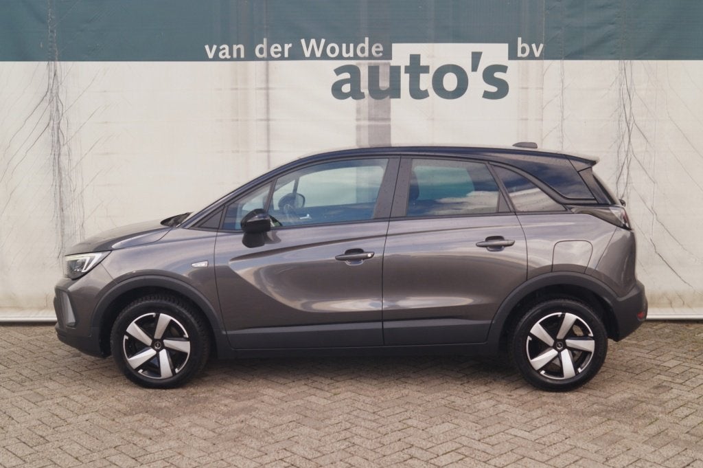 Opel Crossland 1.2 Turbo Edition -AIRCO-CAM-CARPLAY-LED-, 21 km/l, Dealer onderhouden, Gebruikt, Euro 6