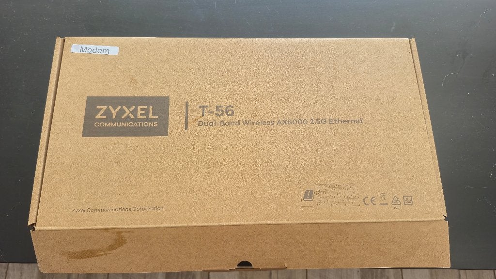 Zyxel T-56 Dual-Band Wireless, Computers en Software, Ophalen of Verzenden, Nieuw, Router met modem, Zyxel