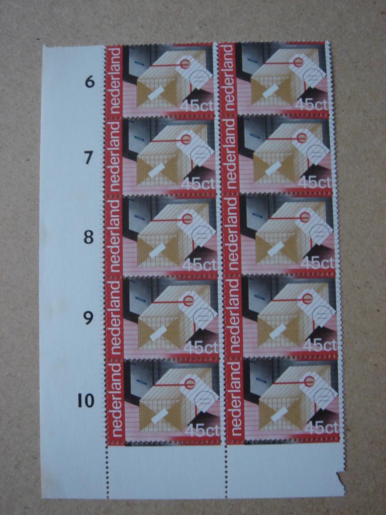 1981 NVPH 1220-1221-1222 100 JAAR PTT-DIENSTEN 30x, Ophalen of Verzenden, Na 1940, Postfris
