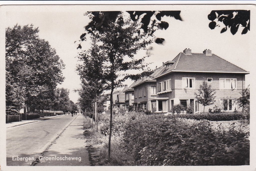 18789 Eibergen Groenloscheweg Borculo neede Fotokaart 1943, Verzamelen, Verzenden, 1940 tot 1960, Gelopen, Gelderland