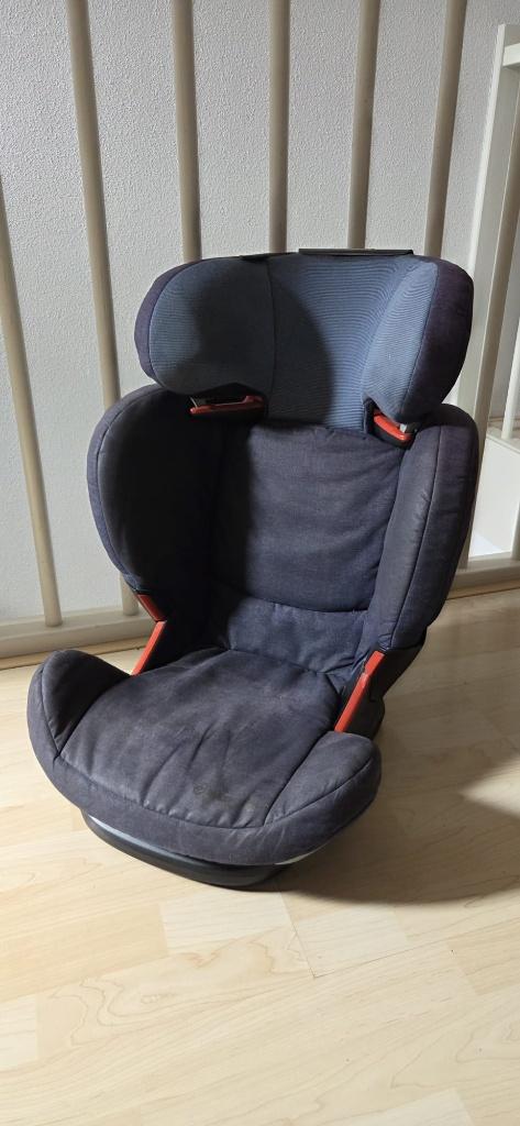 Maxi-Cosi RodiFix autostoel met Isofix (Jeans) Nette staat, Kinderen en Baby's, Autostoeltjes, Gebruikt, Maxi-Cosi, 15 t/m 36 kg