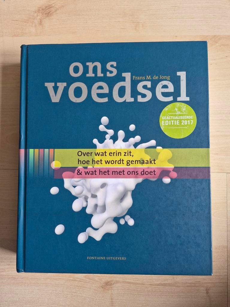 Frans M. de Jong - Ons voedsel, Boeken, Ophalen of Verzenden, Zo goed als nieuw, Frans M. de Jong