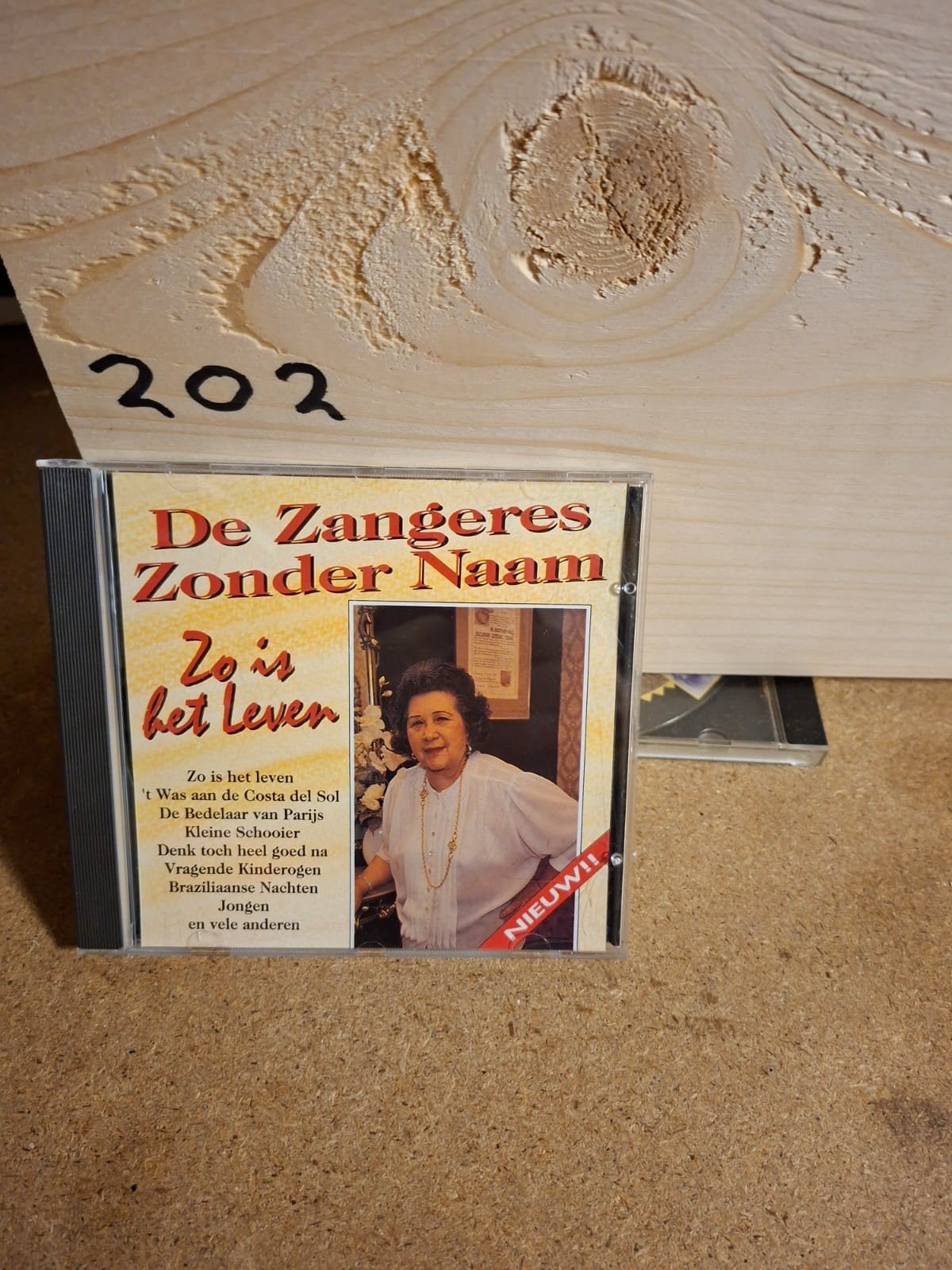 De Zangeres Zonder Naam - Zo is het Leven CD (NIEUW!!), Ophalen of Verzenden, Nieuw in verpakking, Levenslied of Smartlap, Album