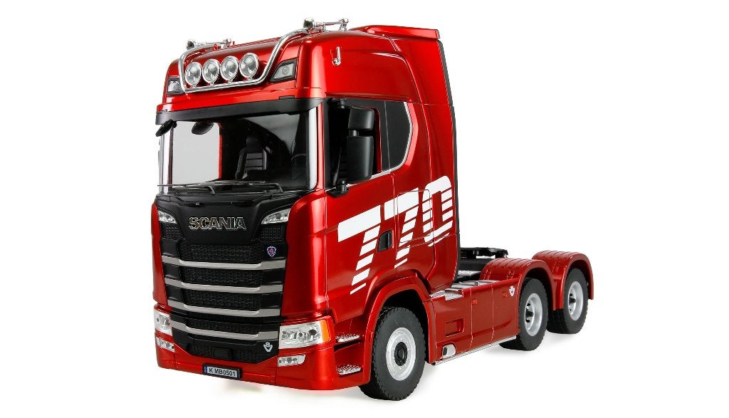 Huina Scania 770 S Truck Unit 6x4 1:18 Rood, Hobby en Vrije tijd, Modelbouw | Radiografisch | Auto's, Ophalen of Verzenden, Nieuw