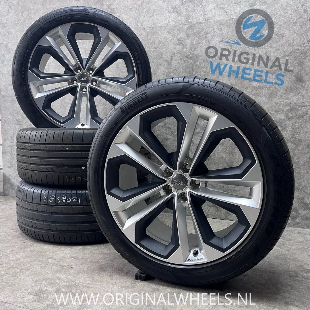 21 inch originele velgen + zomerbanden Audi Q7 4M0601025AK