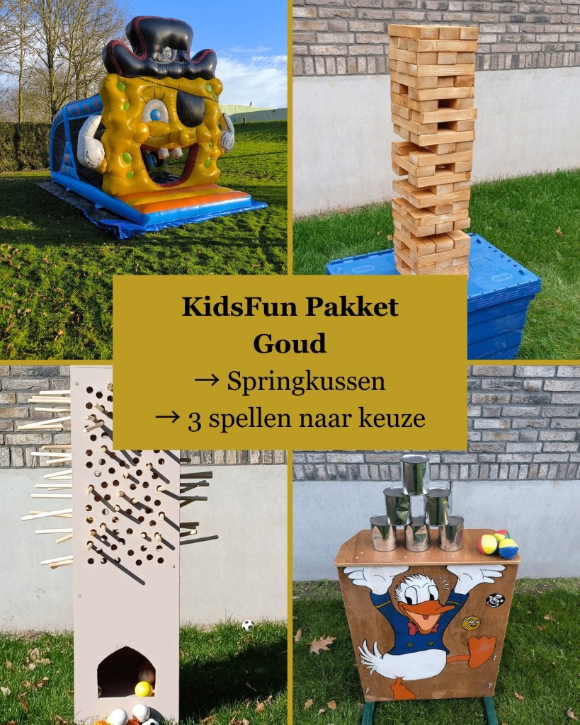 Springkussens en spellen te huur!, Ophalen, Gebruikt, Overige