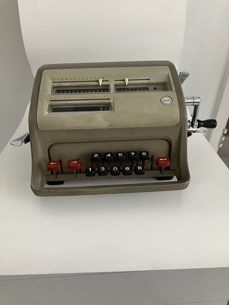 Mechanische rekenmachine,  Atvidaberg-Facit, Sweden 1957-72, Antiek en Kunst, Ophalen