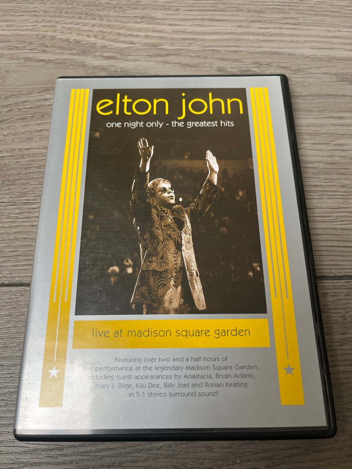 Elton John - One Night Only: The Greatest Hits Live DVD, Alle leeftijden, Ophalen of Verzenden, Concert, Inclusief doosje