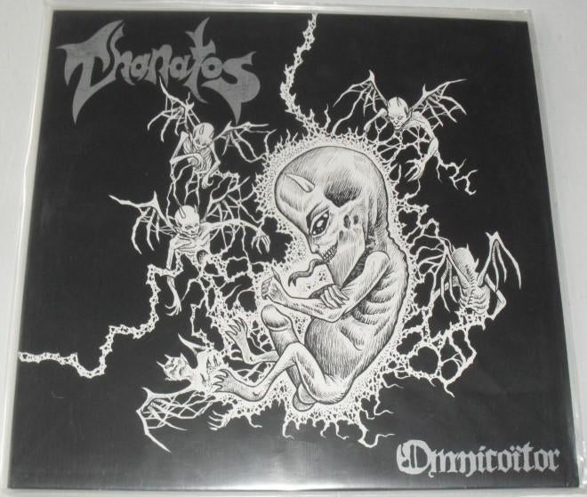 THANATOS - Omnicoïtor - 10´ - Thrash / Death Metal, Limited edition, Ophalen of Verzenden, Zo goed als nieuw, 10 inch