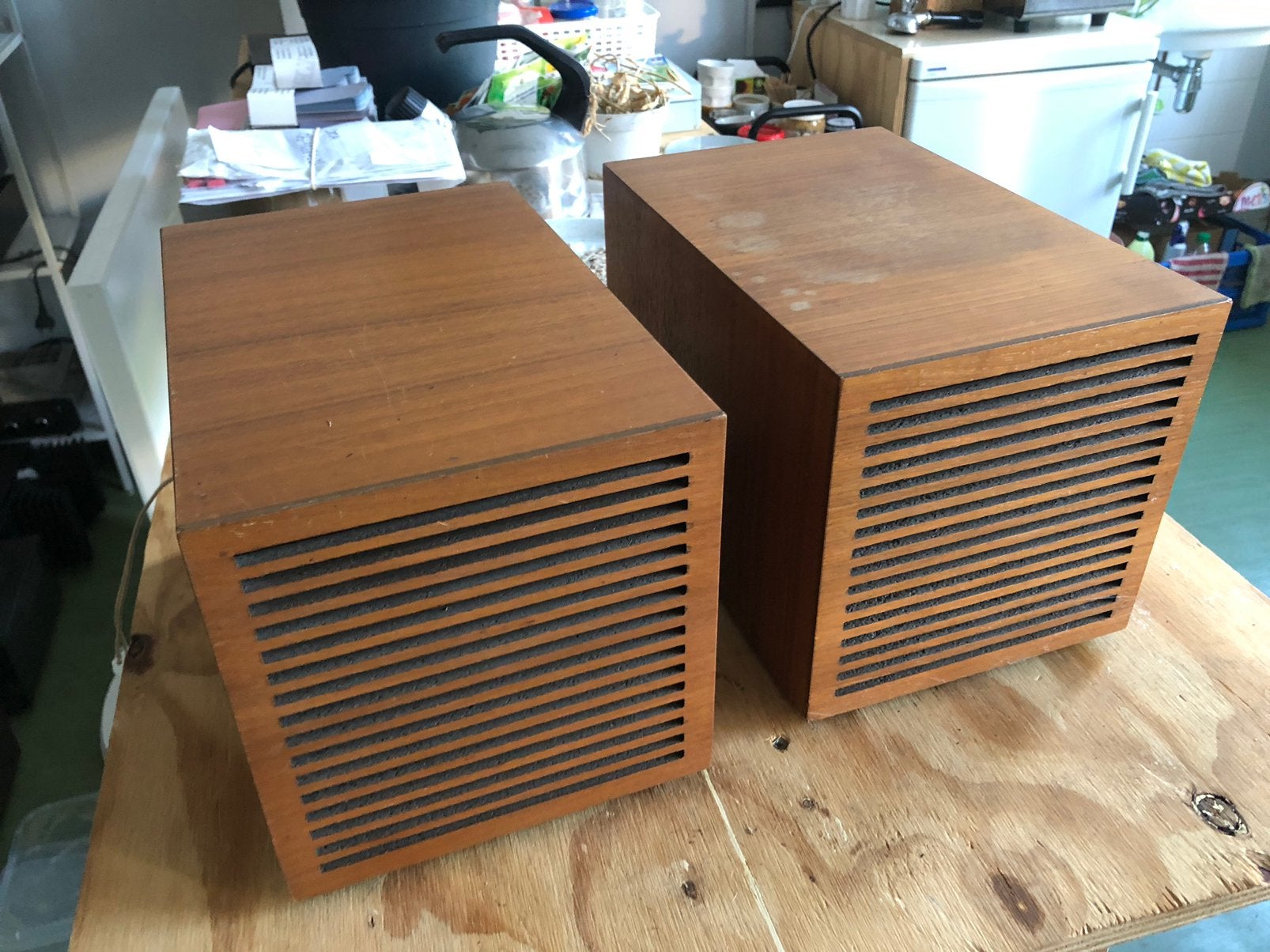 Grundig Vintage speakers - Lautsprecher box 8, Overige merken, Gebruikt, Ophalen of Verzenden, Minder dan 60 watt