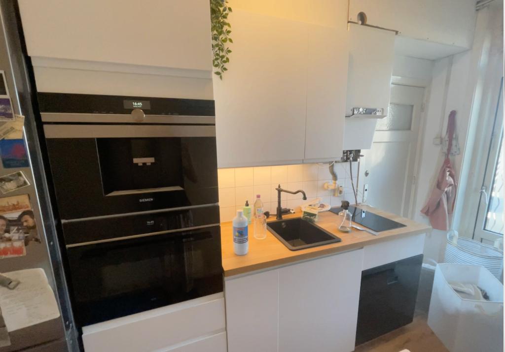 Keuken volledig, Ophalen, Wit, Enkelwandige keuken, Zo goed als nieuw