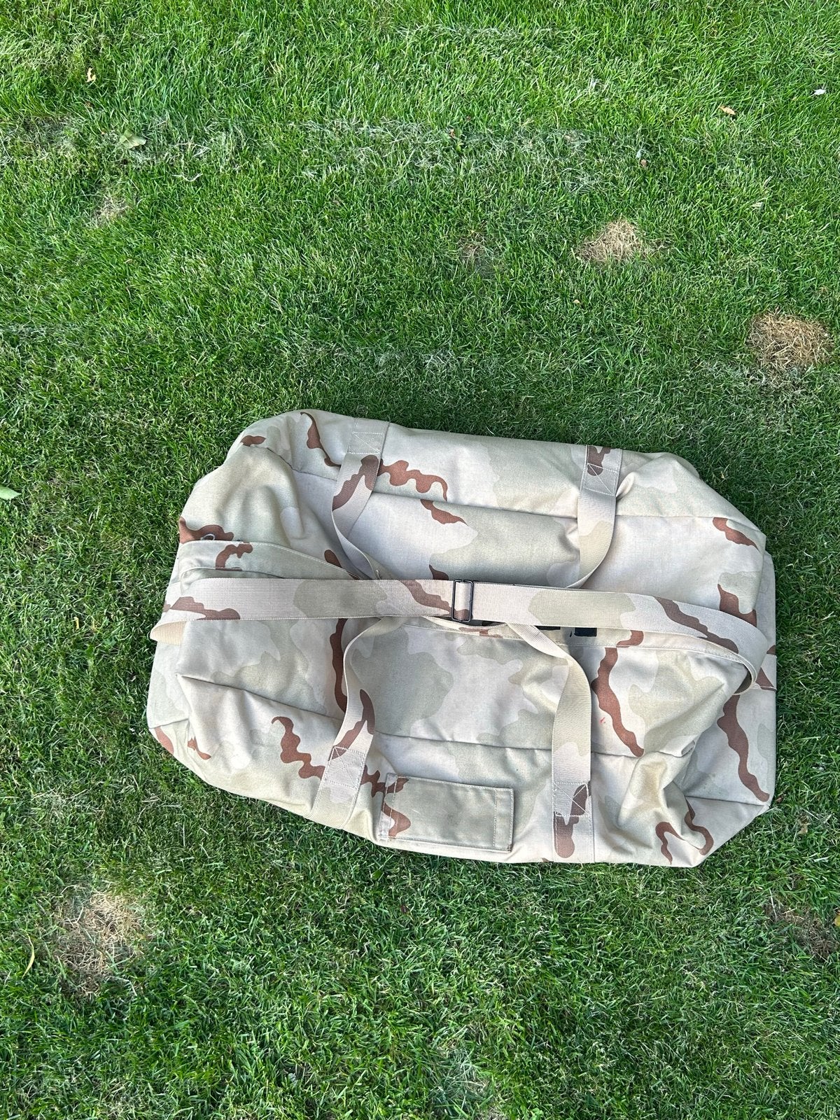 Grote Desert Woodland Camo Tas - Goede Staat, Ophalen of Verzenden, Landmacht, Nederland, Overige typen