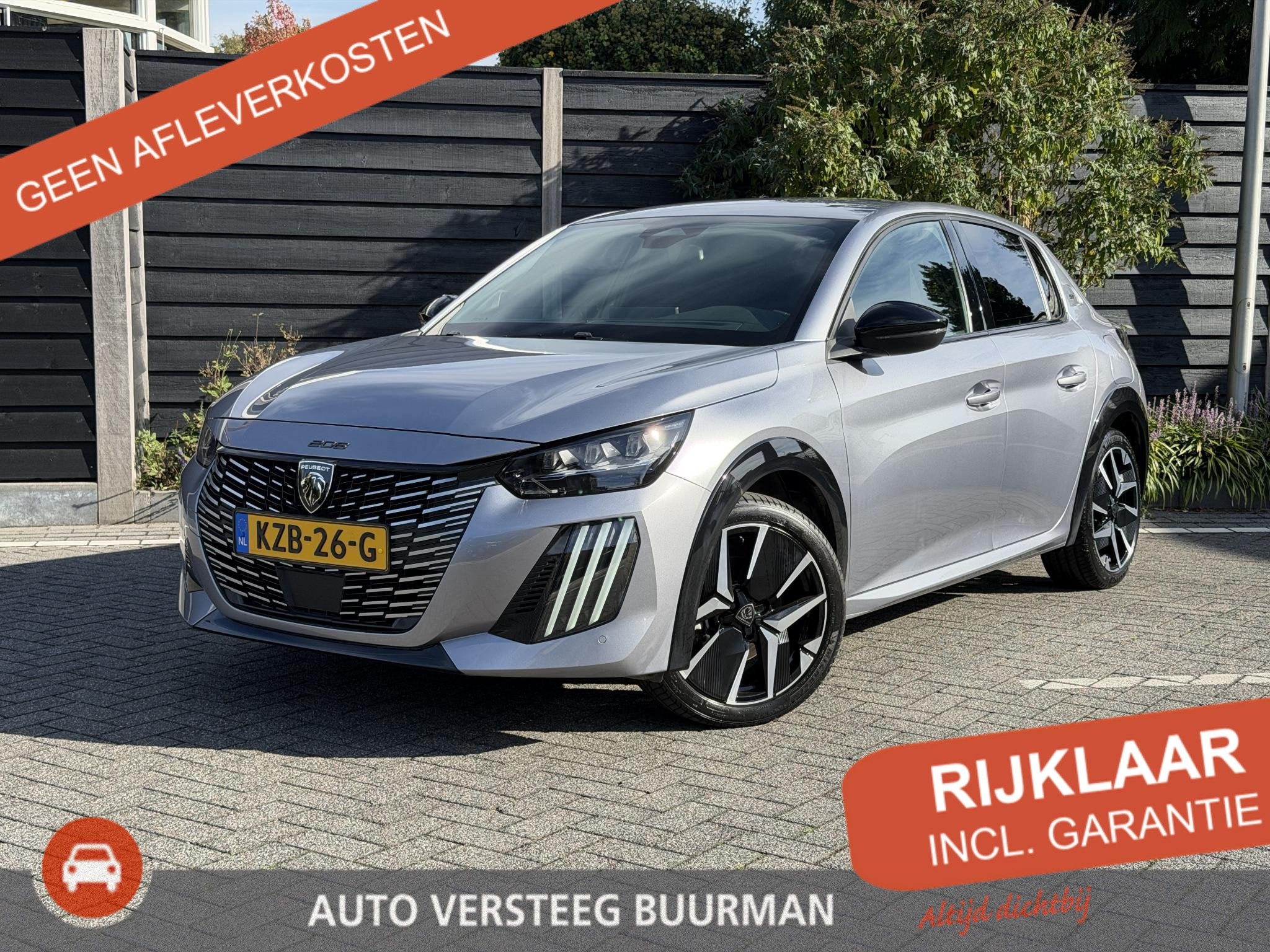Peugeot 208 GT 1.2 Hybrid 145PK e-DCS6 Automaat Achteruitrij, 12 maanden, Gebruikt, 1199 cc, 1200 kg