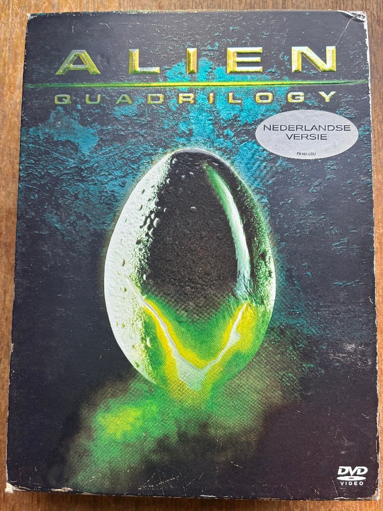 Alien Aliens Quadriology serie COMPLEET ; DVD box, Engels, Vanaf 16 jaar, Nederlands, Ophalen of Verzenden