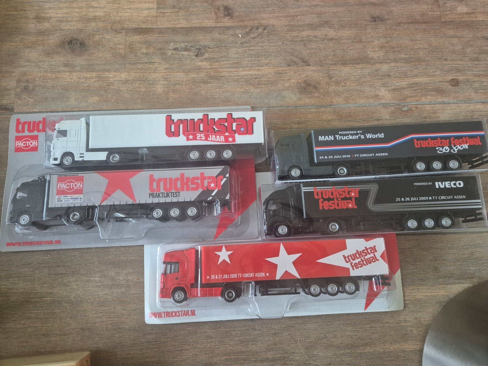 5 model vrachtauto's van Truckstar, Ophalen of Verzenden, Groter dan 1:32, Truck, Overige merken