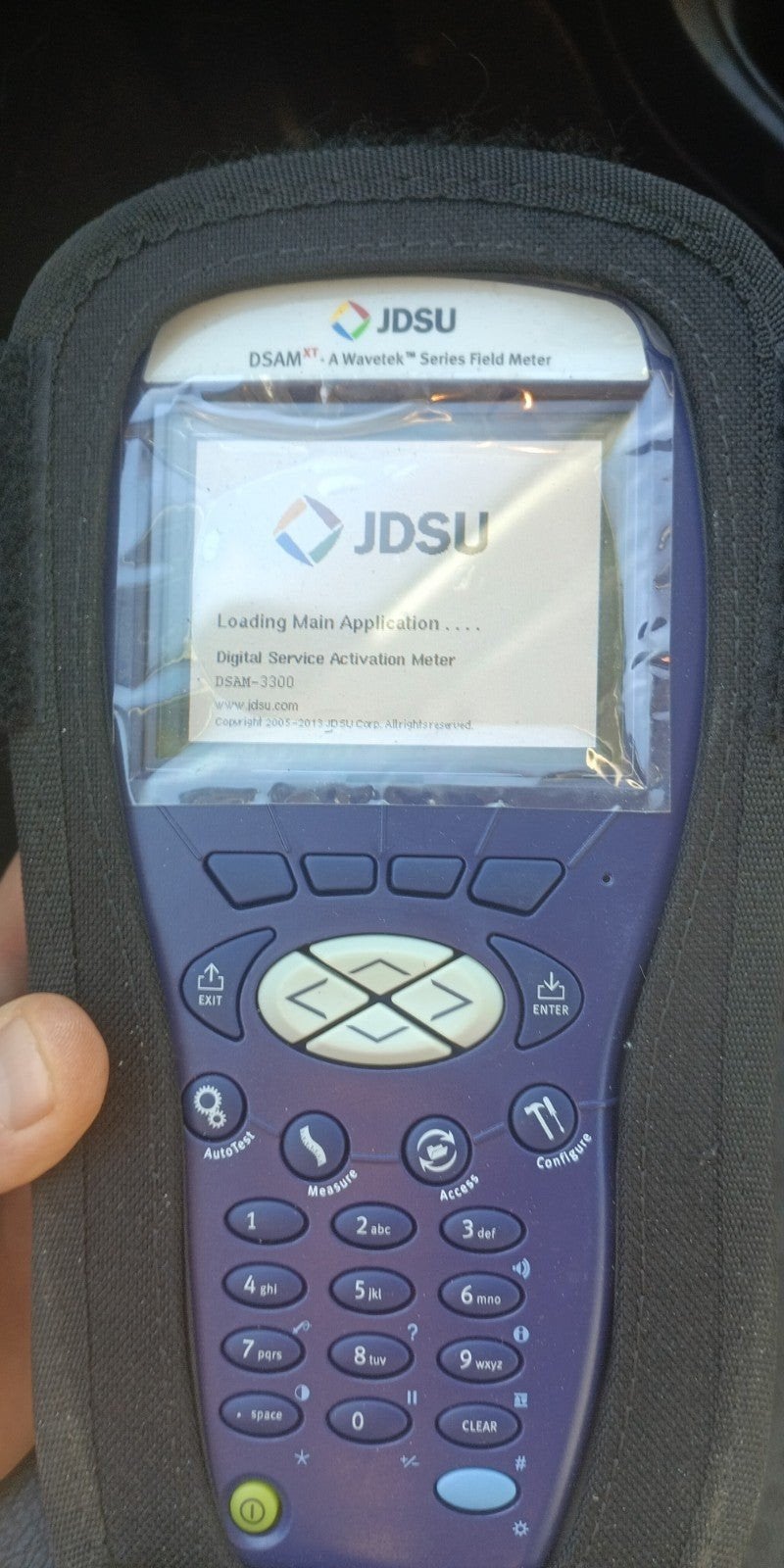 JDSU DSAM-XT Wavetek Series Field Meter, Doe-het-zelf en Verbouw, Verzenden, Zo goed als nieuw, Overige meters