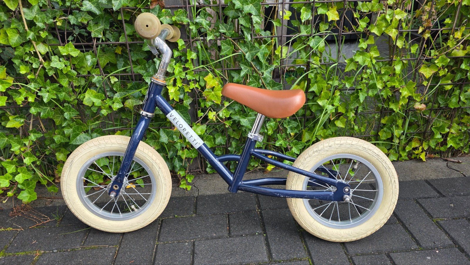 Veloretti 2-in-1 Driewieler en Loopfiets - Blauw, Ophalen, Zijwieltjes, Gebruikt, Veloretti