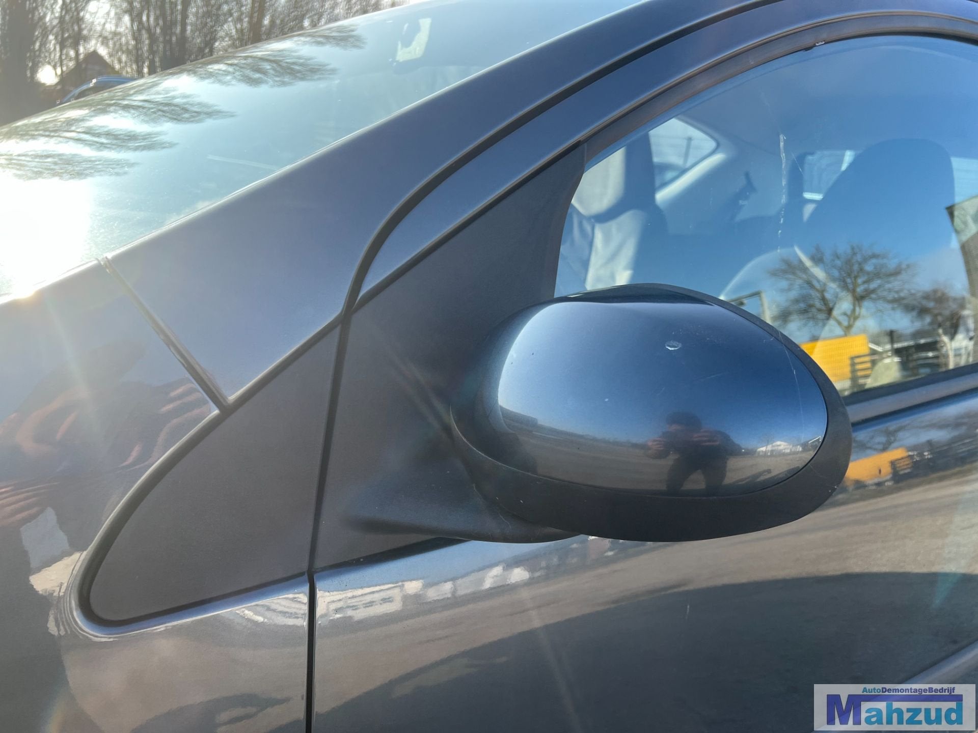 CITROEN C1 Grijs KTA links spiegel 2005-2014, Gebruikt, Citroën, Stellantis N.V., Ophalen of Verzenden