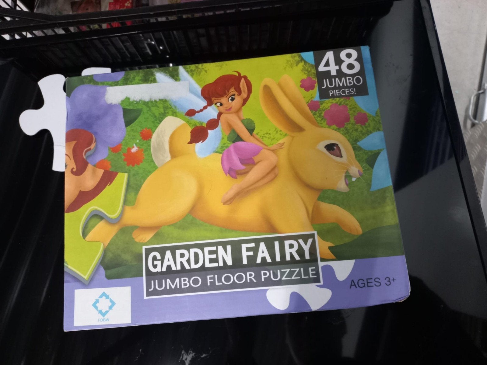 Garden Fairy Jumbo Vloerpuzzel 48 Stukjes, Ophalen, Zo goed als nieuw