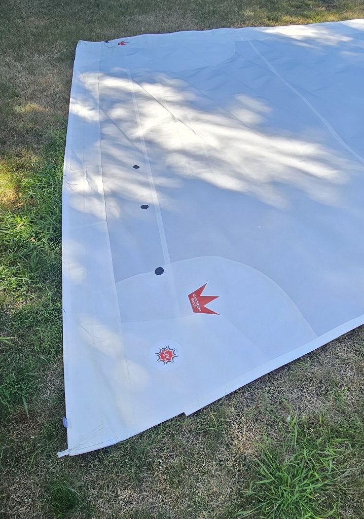 Voorzeil 110% Elvström Dufour 390, Ophalen, 6 meter of meer, 15 tot 30 m², Zo goed als nieuw
