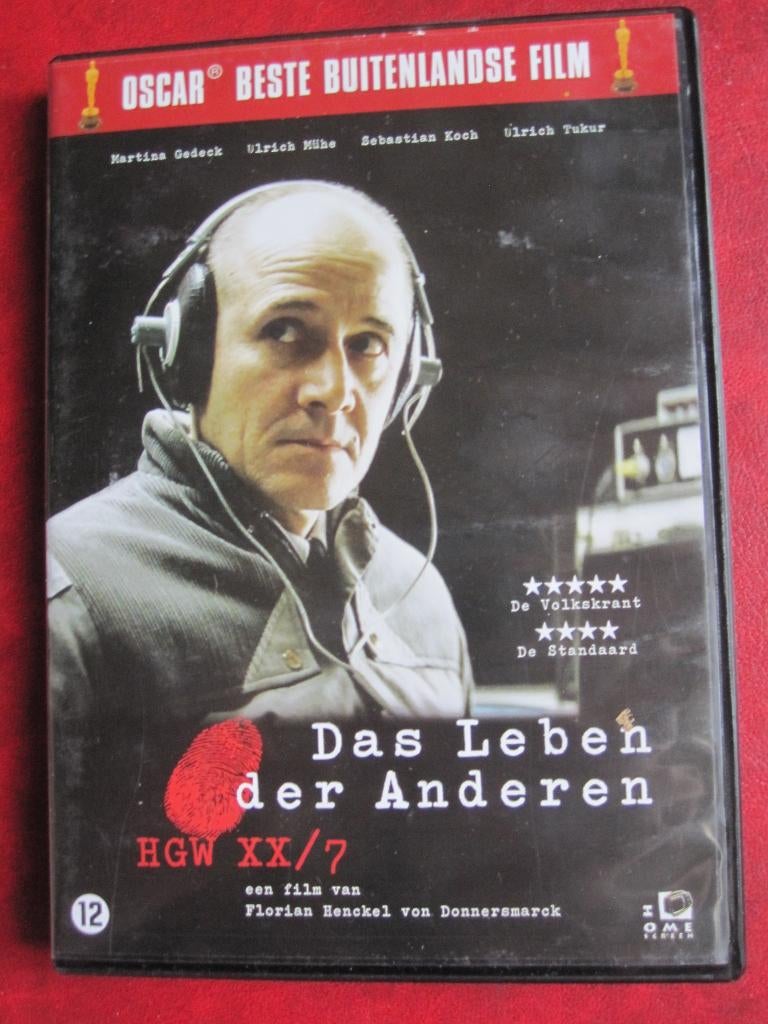 Das Leben der Anderen (2006), Cd's en Dvd's, Vanaf 12 jaar, Ophalen of Verzenden, Zo goed als nieuw