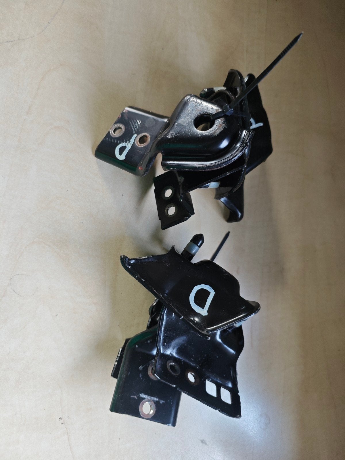 Ford Focus MK2 stoel bevestigings beugels (set), Ophalen of Verzenden, Gebruikt, Ford