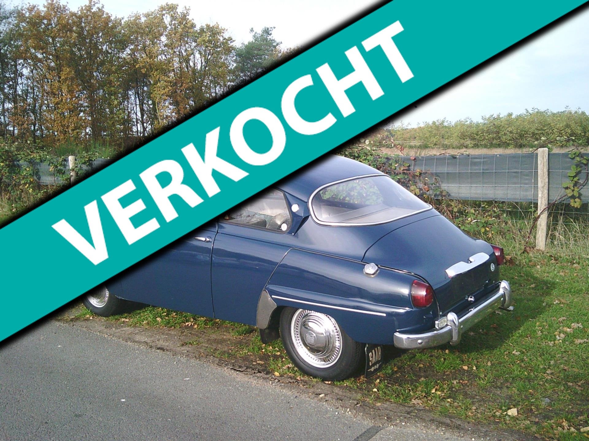 Saab 96 3-cilinder 2-takt 1962!, Auto's, Gebruikt, Origineel Nederlands, Handgeschakeld, Saab 96