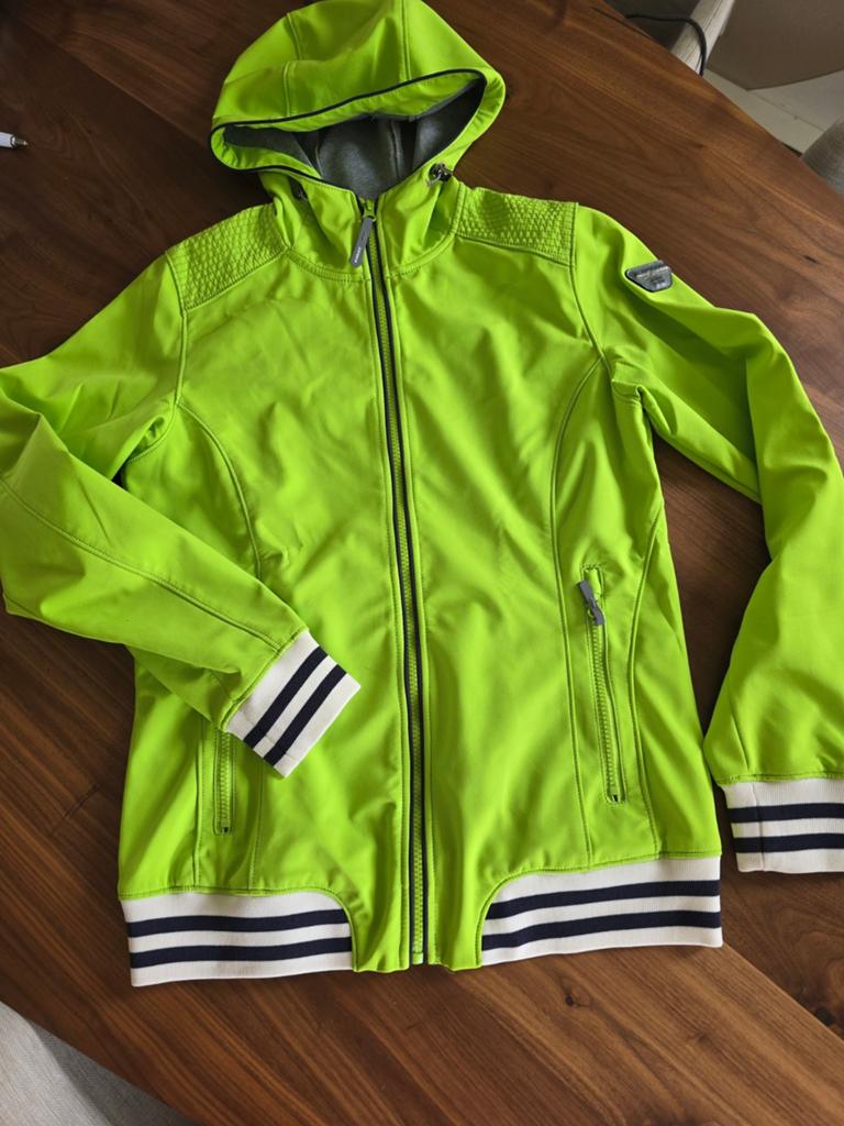Icepeak Softshell Jas Dames Maat 38/40 (M) - Neon Groen, Maat 38/40 (M), Icepeak, Ophalen of Verzenden, Zo goed als nieuw
