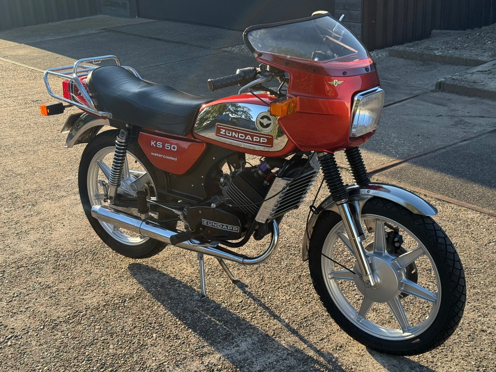 Zundapp ks 50 tt watercooled, Fietsen en Brommers, Ophalen, Maximaal 45 km/u, KS50, Zo goed als nieuw