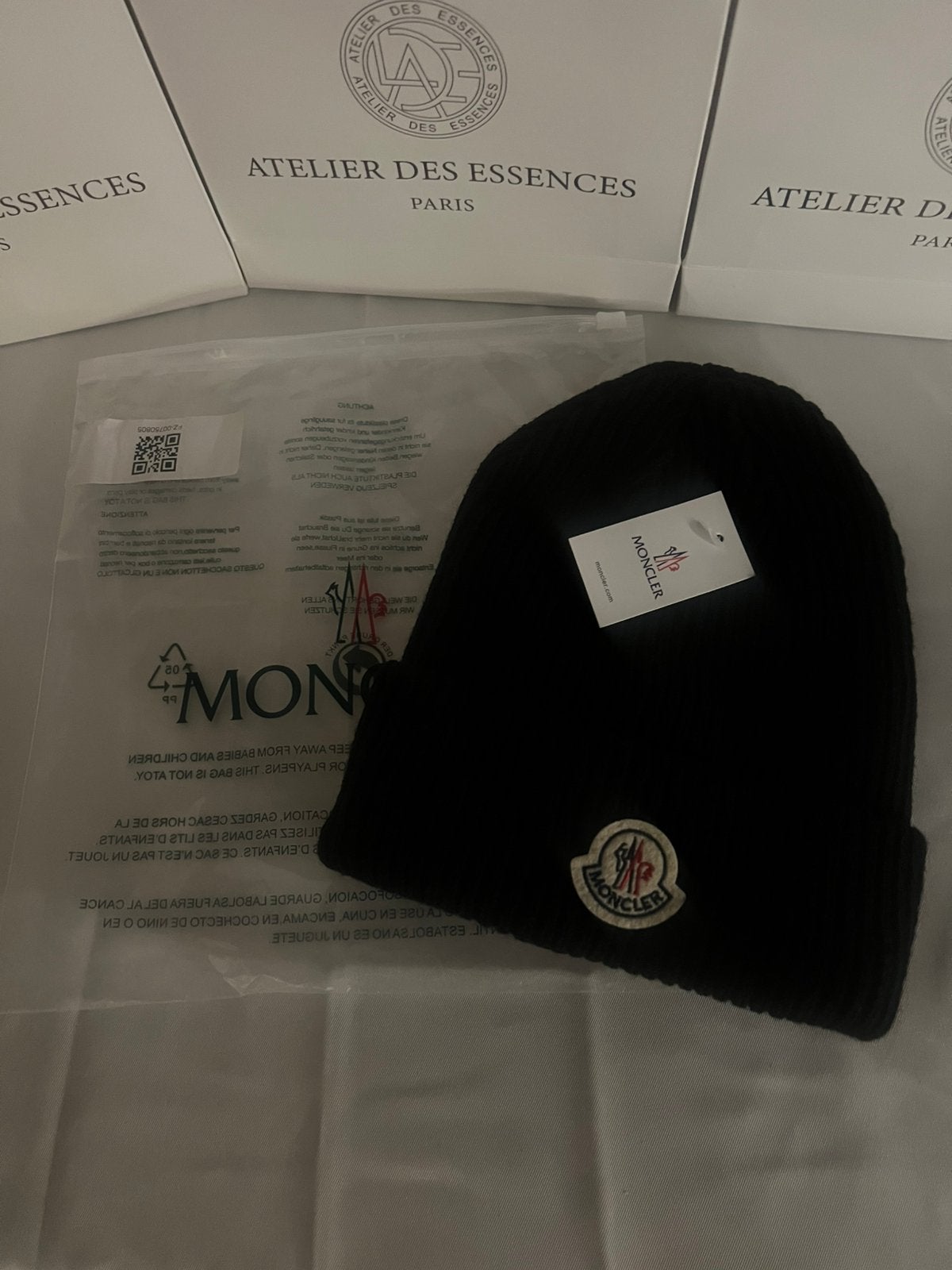 Moncler muts, Ophalen of Verzenden, Nieuw, Overige maten, Muts