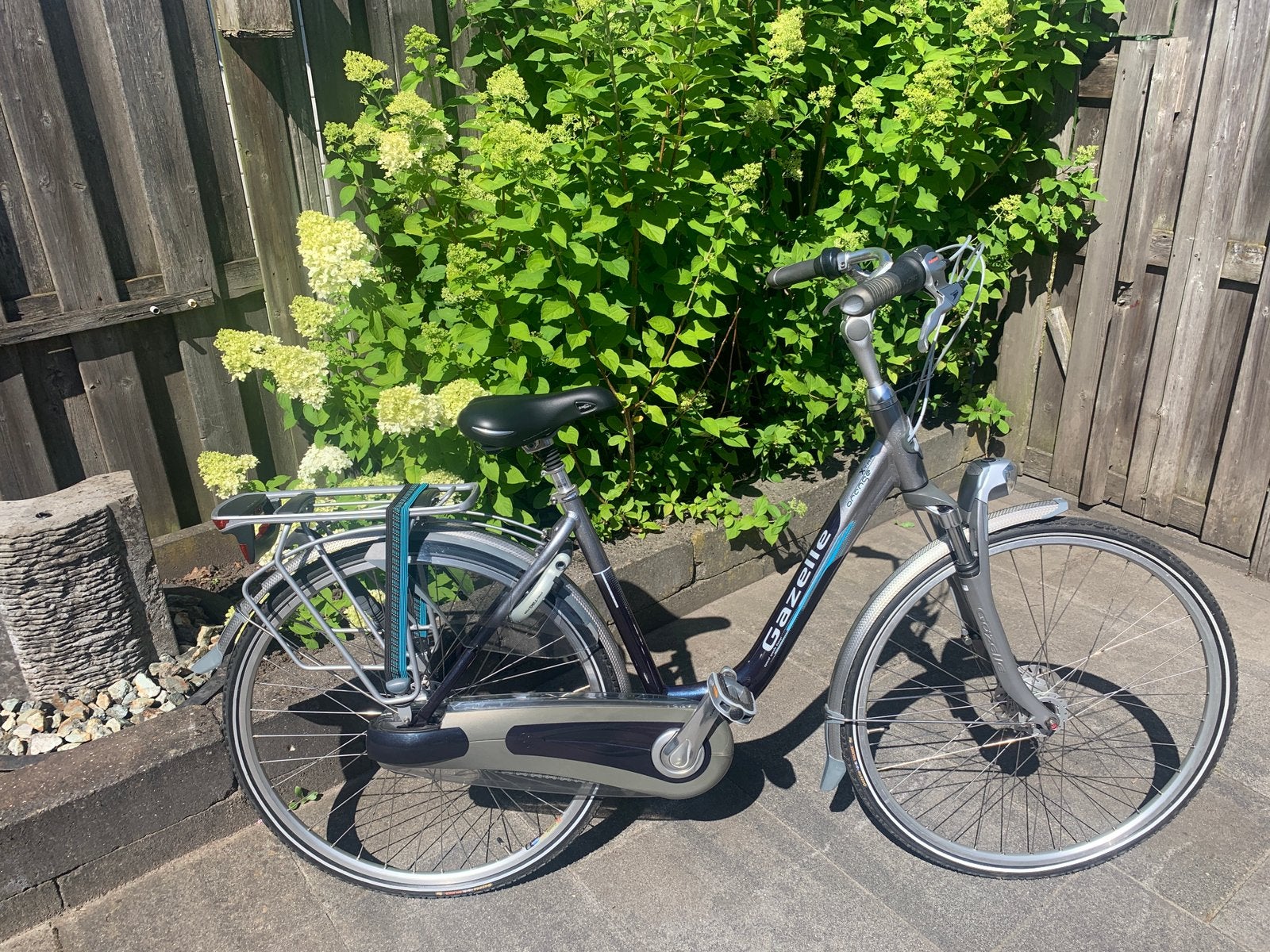 Dames fiets Gazelle 49cm lage instap, Fietsen en Brommers, Fietsen | Dames | Damesfietsen, 47 tot 50 cm, Ophalen, Zo goed als nieuw