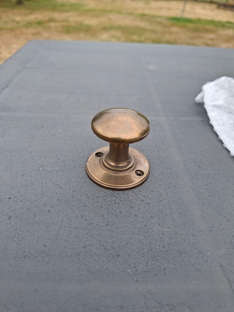 voordeur knop messing, Ophalen of Verzenden, Nieuw, Koper of Messing, Overige typen