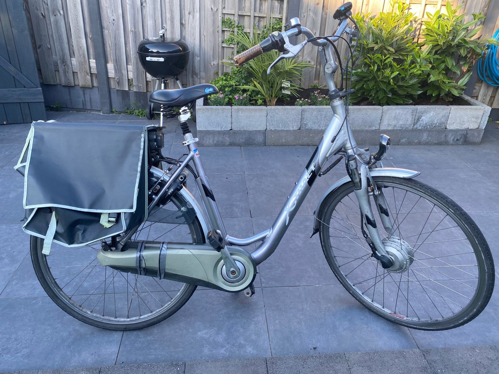 X-tract electrische damesfiets! Zie beschrijving., Overige merken, Ophalen of Verzenden, Zo goed als nieuw, 55 tot 59 cm